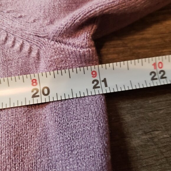 JM Collection Lilac Turtle Neck Sweater - Picture 8 of 9